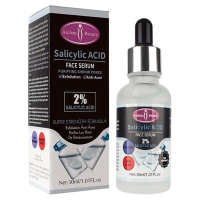AICHUN BEAUTY Face Serum 2% Salicylic Acid Anti-Acne Facial Smooth Essence