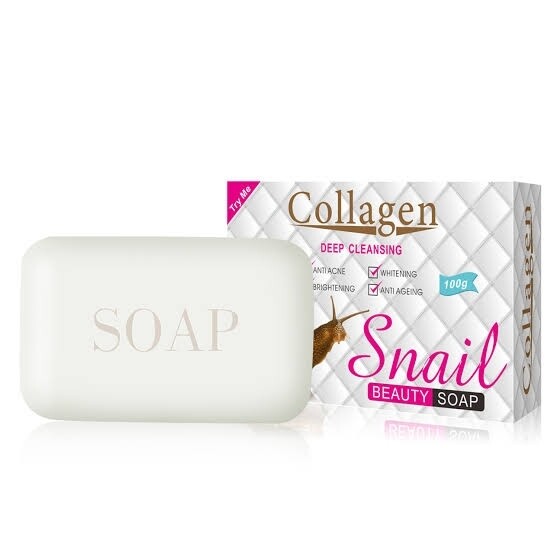 Collagen &amp; Snail Whitening Soap