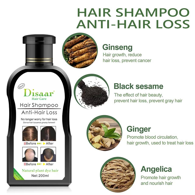Disaar Anti Hair Loss Plant Extract Shampoo