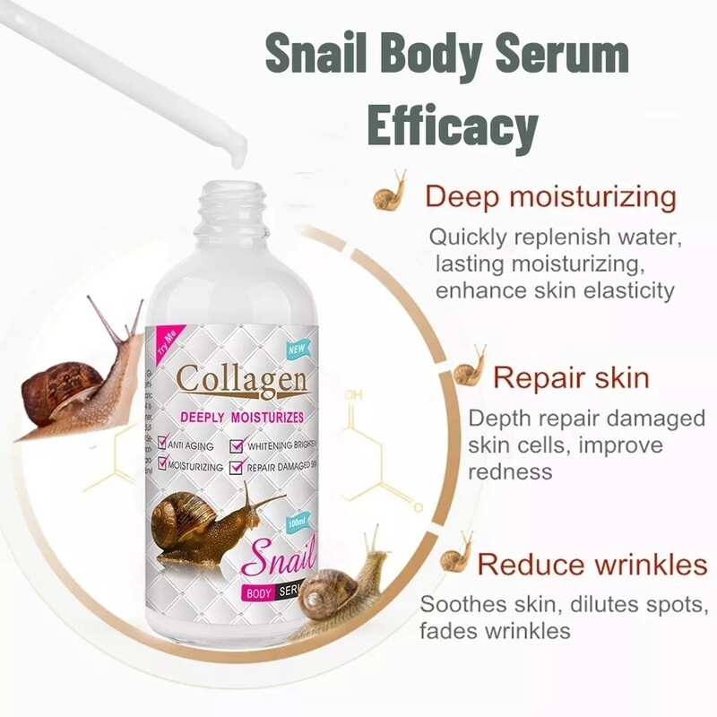 Snail Collagen Deep Moisturizing Body Serum