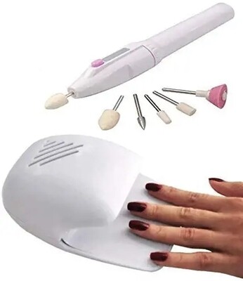 3in 1 Nail Dril, Dust Collector & Nail Polish Dryer