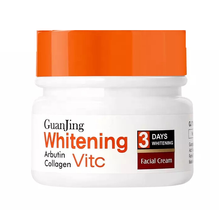 GUANJING Vitamin C &amp; Collagen Arbutin 3 Days Whitening Face Cream