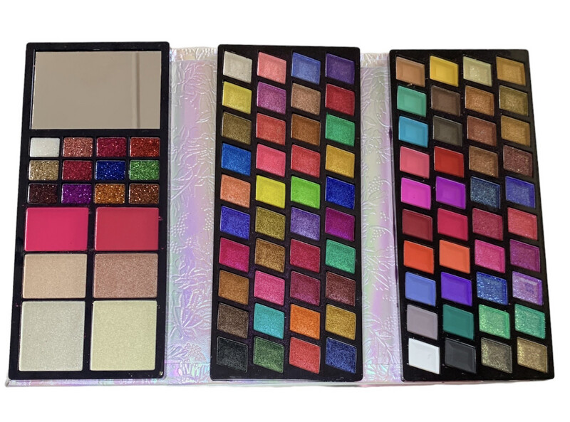 Full Makeup Set with Eyeshaow, Blush &amp; Highlighters