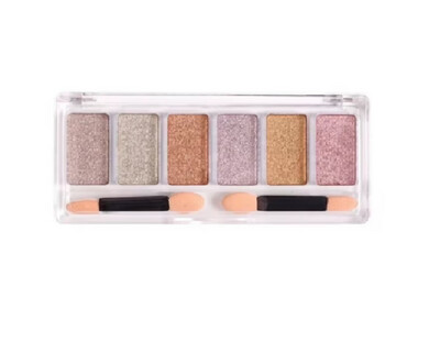 Solid 6 Colour Mirror Pallet Chrome Powder for Nails