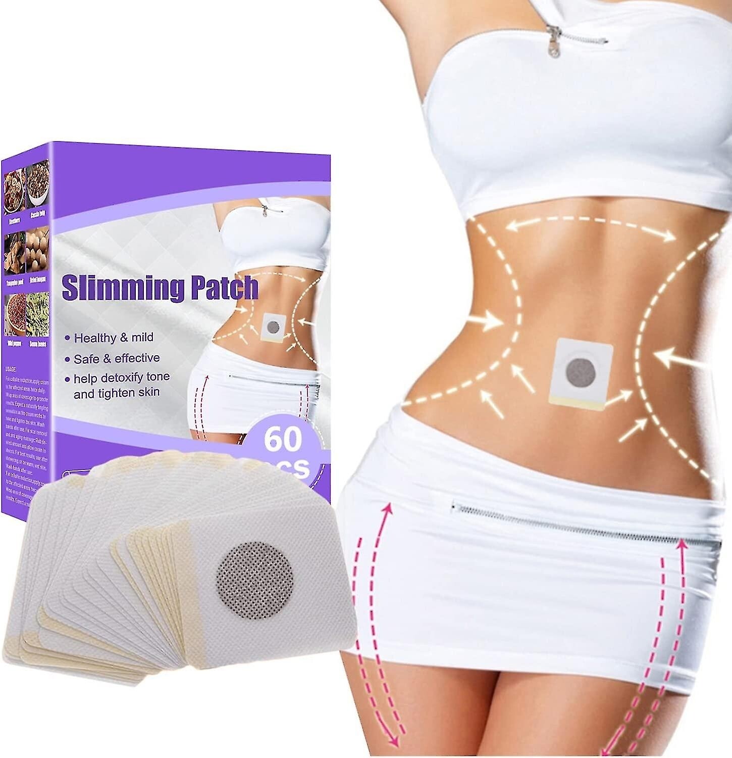 30 Piece Ultra-thin Slimming Patch Belly Button Slimming Patch Weight Loss