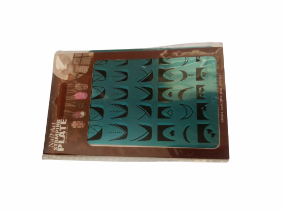 Nail Art Stamping Plate-Heart