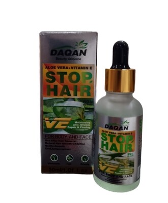 Daqan Stop Hair Growth with Vitamin E & Aloe Vera