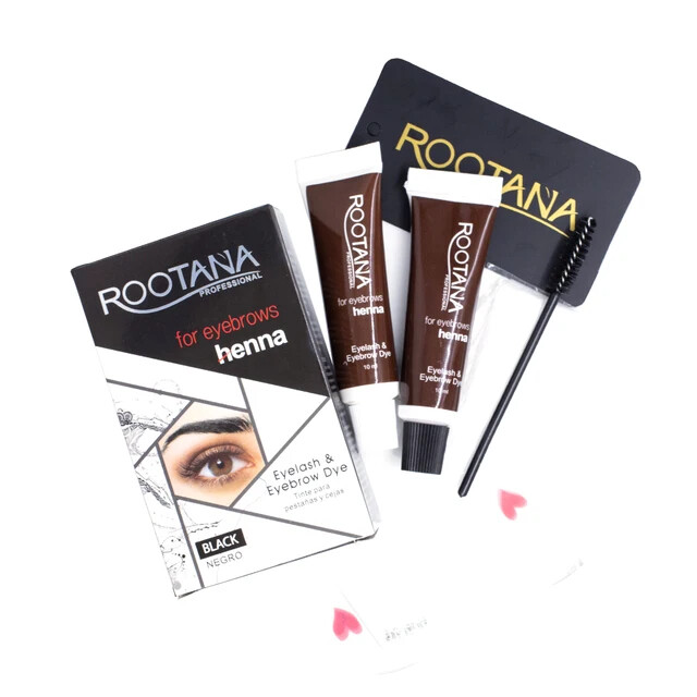 Rootana Eyebrow Tint Henna Dye Kit