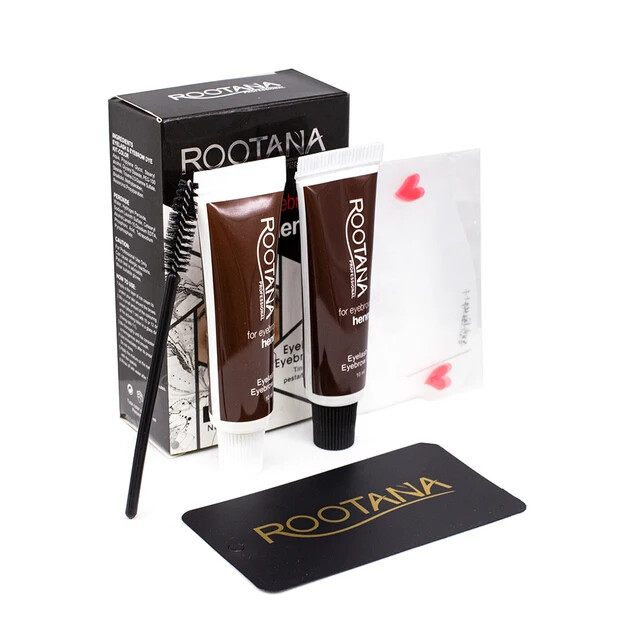 Rootana Eyebrow Tint Henna Dye Kit