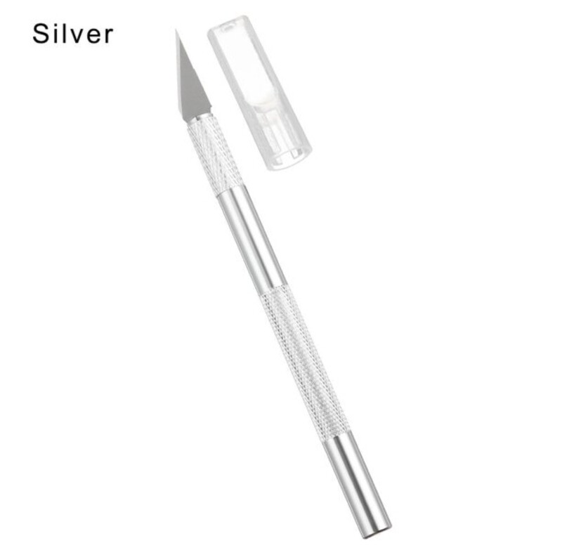 Detail Pen Knife with 5 Interchangeable Sharp Blades