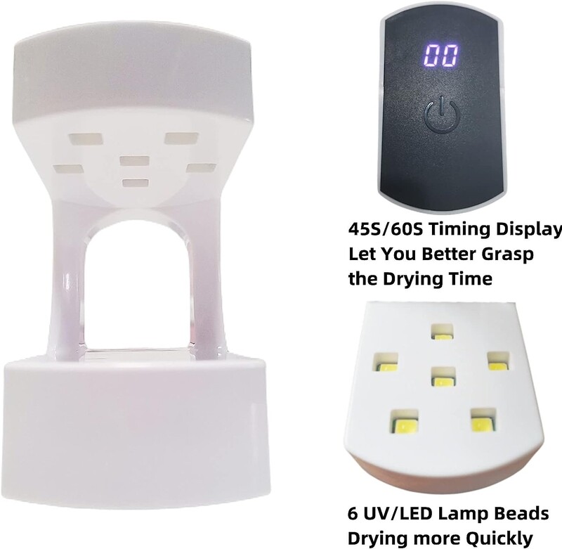 Q8 Portable UV/LED Nail Lamp