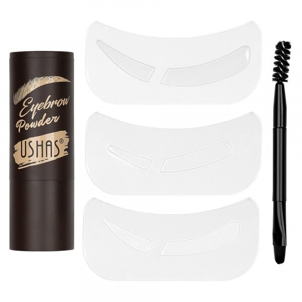 Ushas 3 in 1 Eyebrow Stamp with Brush &amp; Stencils Ushas Flawless Brow