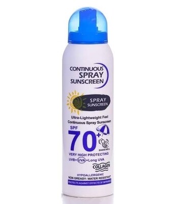 COLLAGEN Continuous Spray Sunscreen SPF 70+