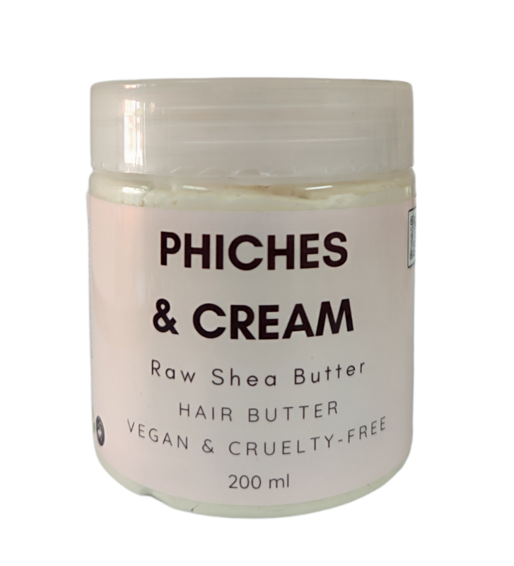 Phiches &amp; Cream Raw Shea Butter Hair Butter