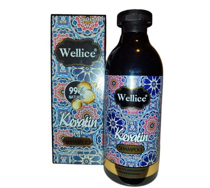 Wellice Keratin Sulfate Free Shampoo