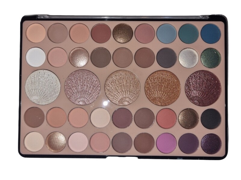 Pink Key 36 Colour Eyeshadow &amp; 5 Colour Highlighter