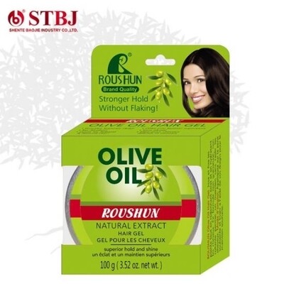 Roushun Olive Oil Edge Control Strong Hold No Flaking