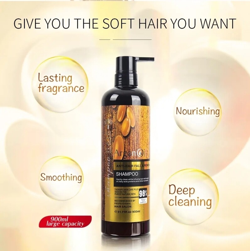 Argan Oil Keratin Anti-Hairloss Conditioner 900ml