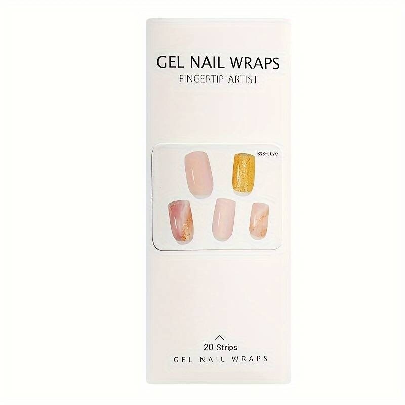 Gel Nail Wraps Essy Gel Application