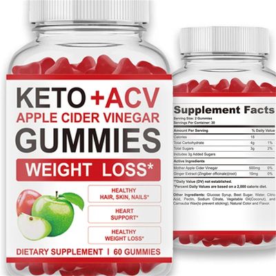 Keto + Apple Cider Vinegar Weight Loss Gummies