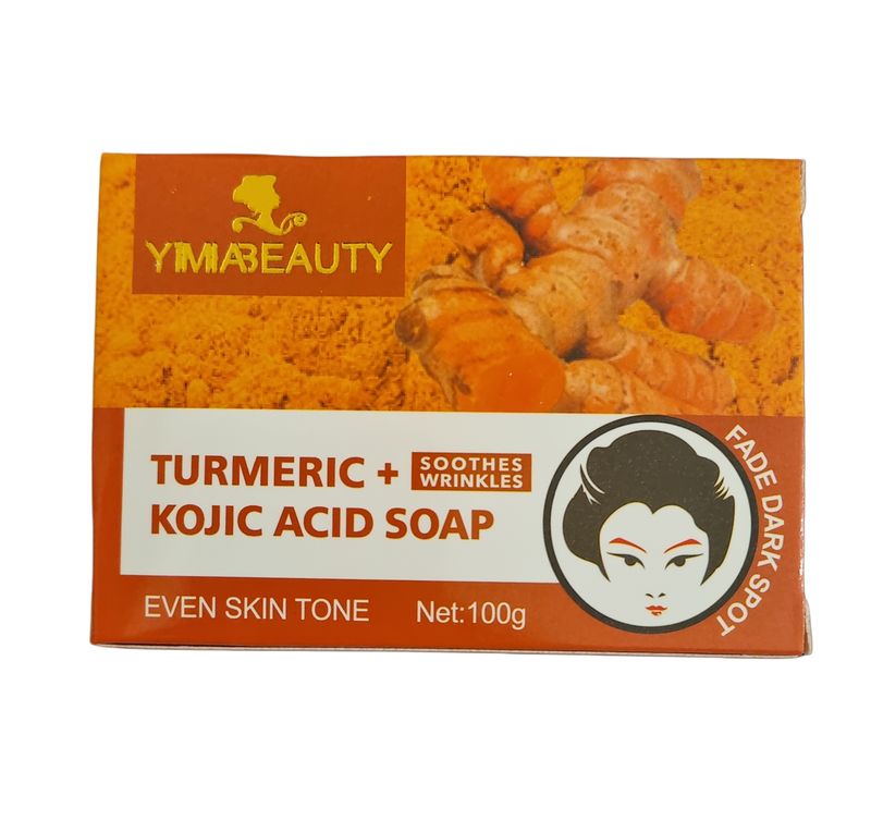 Turmeric + Kojic Acid Soap Fade Dark Spots Soap 100g