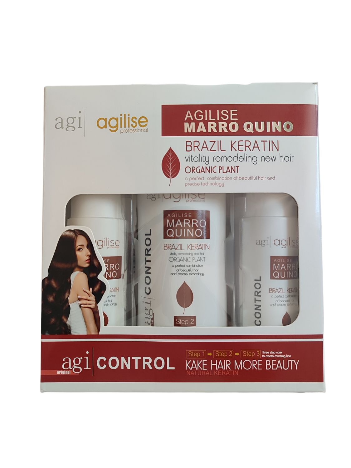 Professional Keratin Treatment Brazilian Blowout 3 Step Set