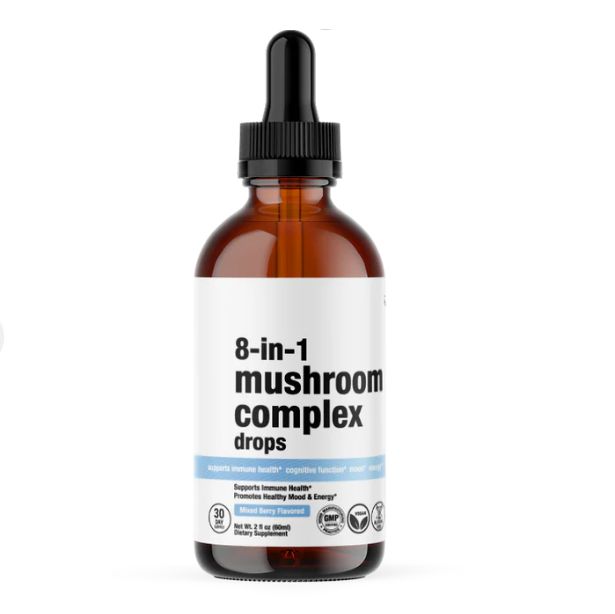 8-in-1 Brain Support Mushroom Drops