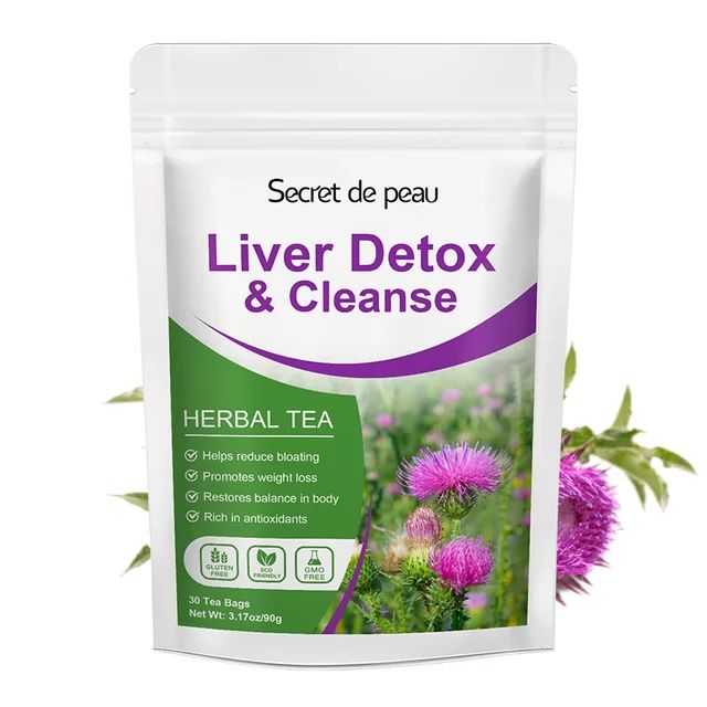 Secret de Peau Organic Liver Detox Cleanse and Protect Tea 30 Tea Bags Secret de Peau Organic Liver Detox Cleanse and Protect Tea 30 Tea Bags