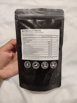 Pink Aura Shilajit Coffee Superfood with Mushroom