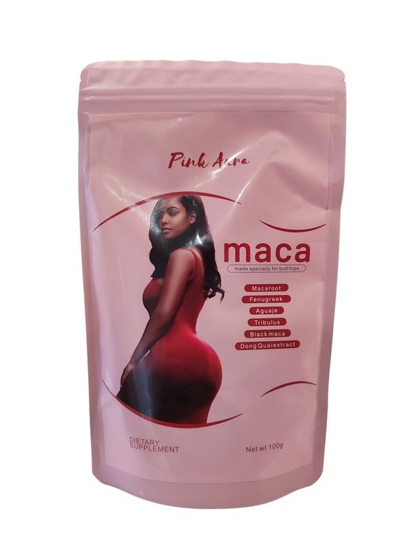 Pink Aura Maca Powder for Buttocks & Hip Enlargement
