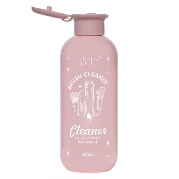 Ushas Makeup Brush Cleaner Liquid 200ml