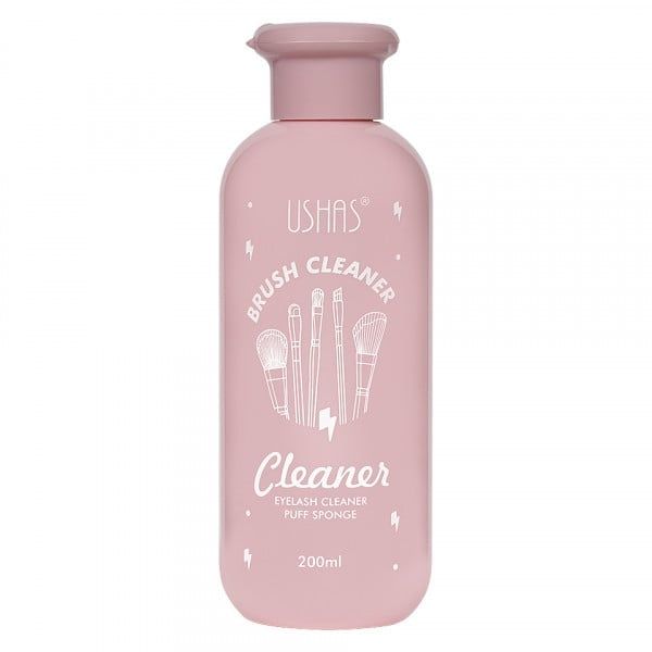 Ushas Makeup Brush Cleaner Liquid 200ml