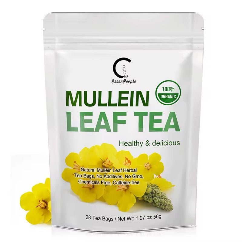 GreenPeople Mullein Leaf Lung Cleanse Teabags 28 Day Pack