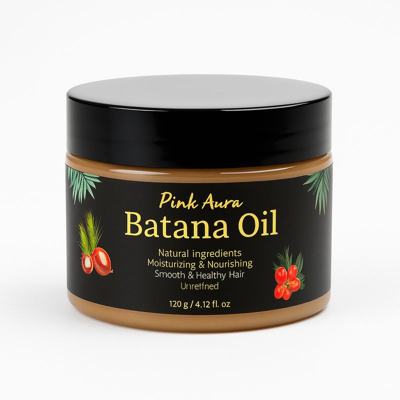 Pink Aura 100% Organic Batana Oil 120g