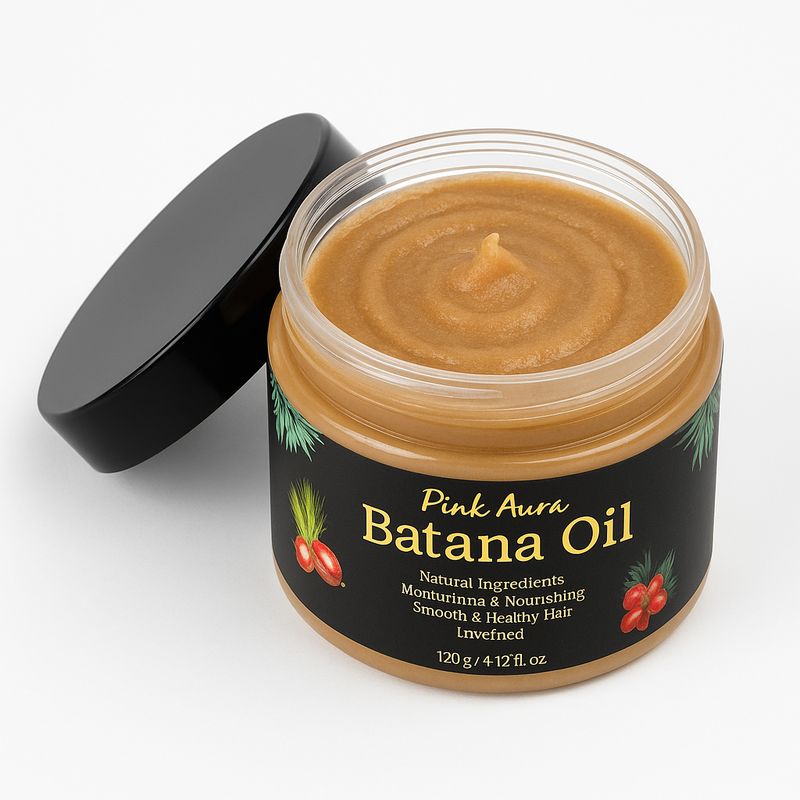 Pink Aura 100% Organic Batana Oil 120g