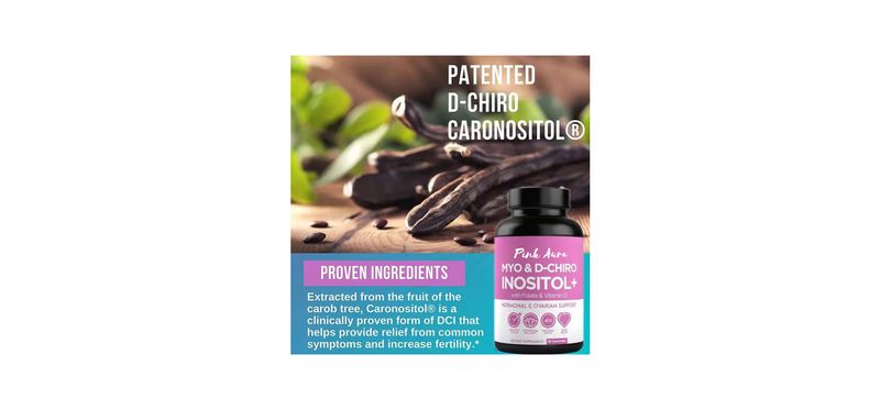 Pink Aura Myo-Inositol & D-Chiro Inositol Hormonal & Fertility Support