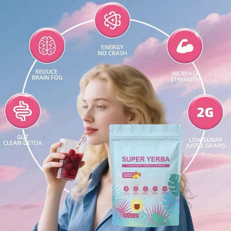 Super Yerba Mate Prebiotics And Probiotics Instant Powder