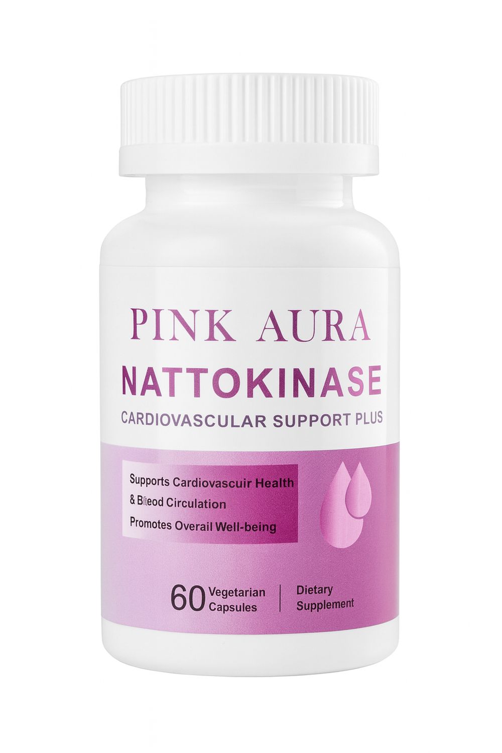 Pink Aura Nattokinase cardiovascular support plus