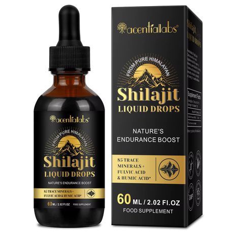 Acentaillabs Shilajit Liquid Drops