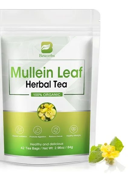 Beworths mullen leaf 28 Day Lung Detox Tea Herbal Tea