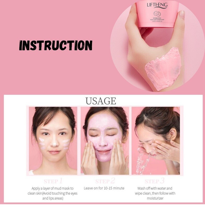 Liftheng Hydrating Pink Clay Tender Mask