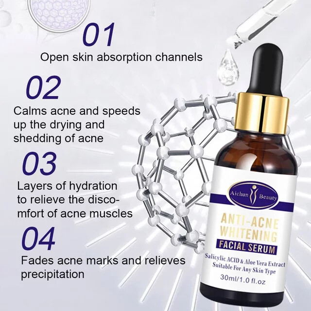 Anti-Acne Whitening Face Serum