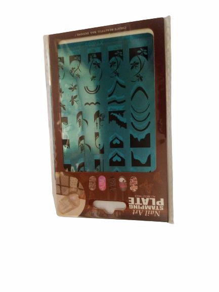 Nail Stamping Plate-Leaf