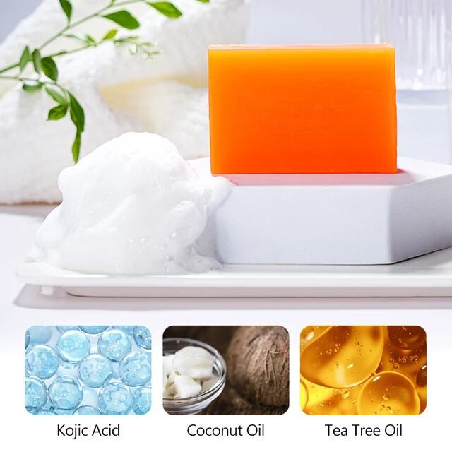 Kojic Acid Brightening Face & Body Soap 120g