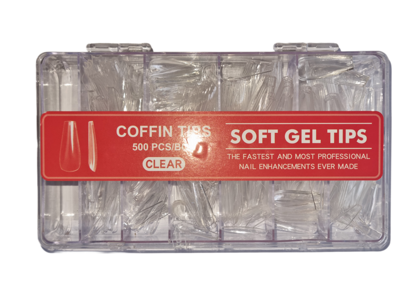 500 Piece Full Cover Soft Gel Tips