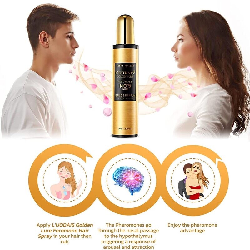 L'UODAIS Golden Lure Pheromone Hair Spray