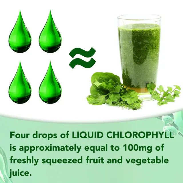Acentiallabs Liquid Chlorophyll Dietary Supplement 60ml