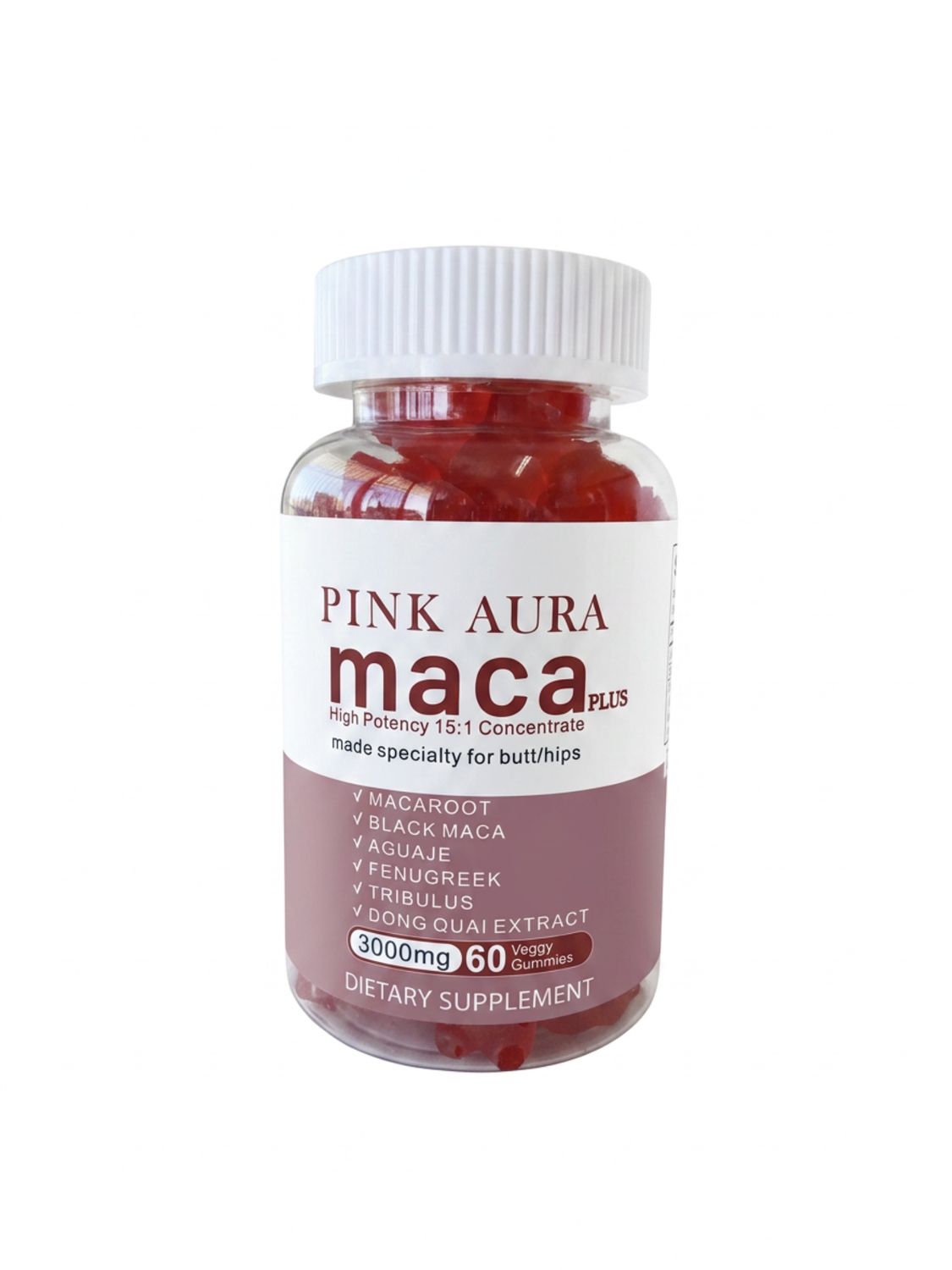 Curve Maca Gummies - Butt and Hip Enhancement
