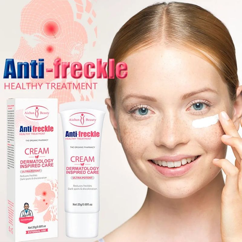 AICHUN BEAUTY Anti-Freckle Cream Cleansing Skin Care Fix Sunburn Makes Skin Silky Smooth 20g