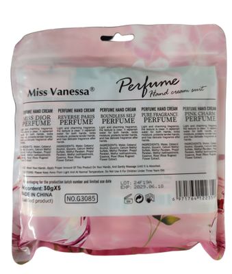 Miss Vanessa Designer Perfume Fragrance Hand Cream Set
